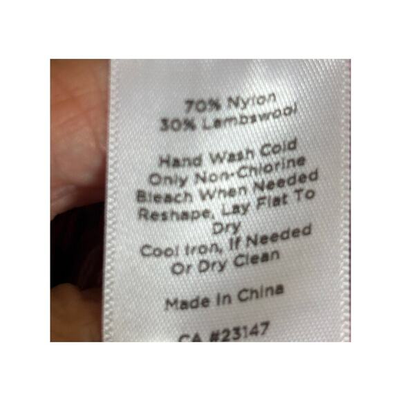 Talbots pink Fair Isle cardigan, LP, preppy, cottagecore, Nordic, cozy, bright - Picture 5 of 5